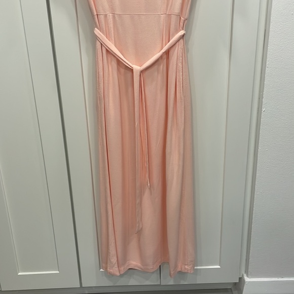 Aritzia Wilfred Shirt Dress in Coral Blush - Picture 9 of 10